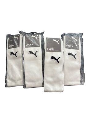 Puma Team Liga Core Soccer Socks  - size 10/12 ( 4 pack)